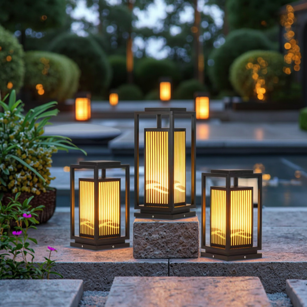 Modern Garden Villa Outdoor Chinese Simple LED Lawn Lamp BLL2530picture5