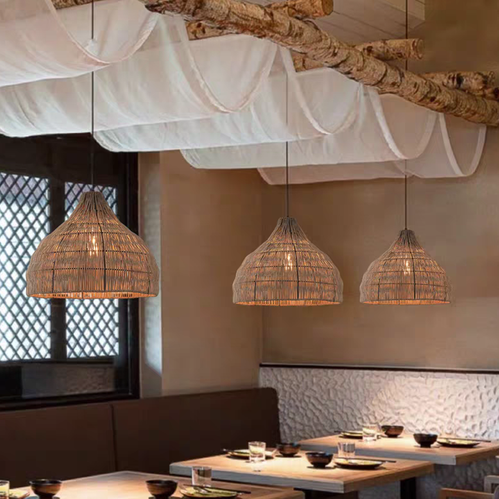 Modern Vintage Chinese-Style Chandelier E27 Creative Pendant Lights CNS240picture4