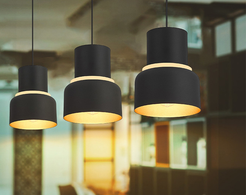 American Loft Style Black Wrought Iron Chandelier for Restaurant NAS170picture5