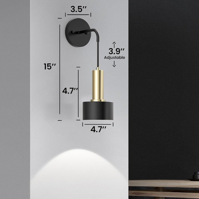 Remote Dimmable RGB LED Rechargeable Battery Wall Lamp WL5970picture4