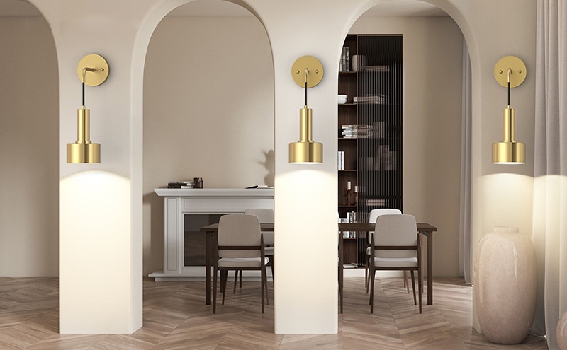 RGB LED Rechargeable Battery-Powered Wall Lamp Remote Co<i></i>ntrol Dimmable Iron Body for Living Room Use Designed for Amazon