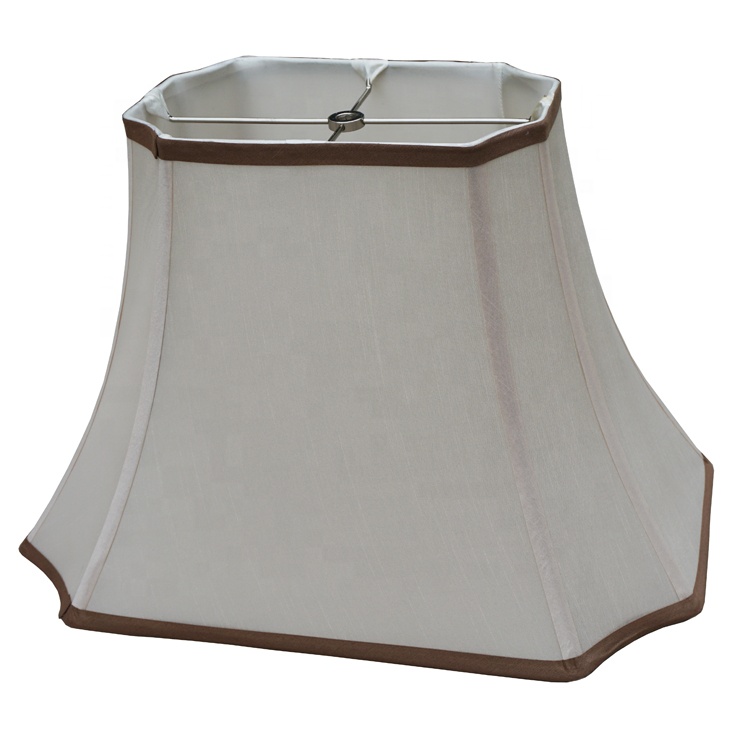 Indoor Application Modern Handmade Portable Rectangular Lampshade LCS1300picture5