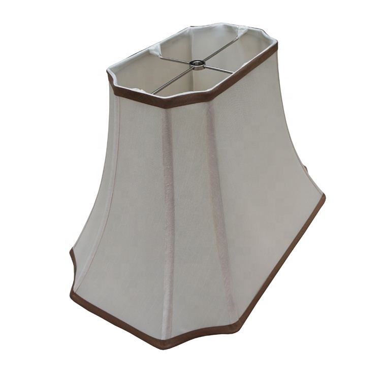 Indoor Application Modern Handmade Portable Rectangular Lampshade LCS1300picture6