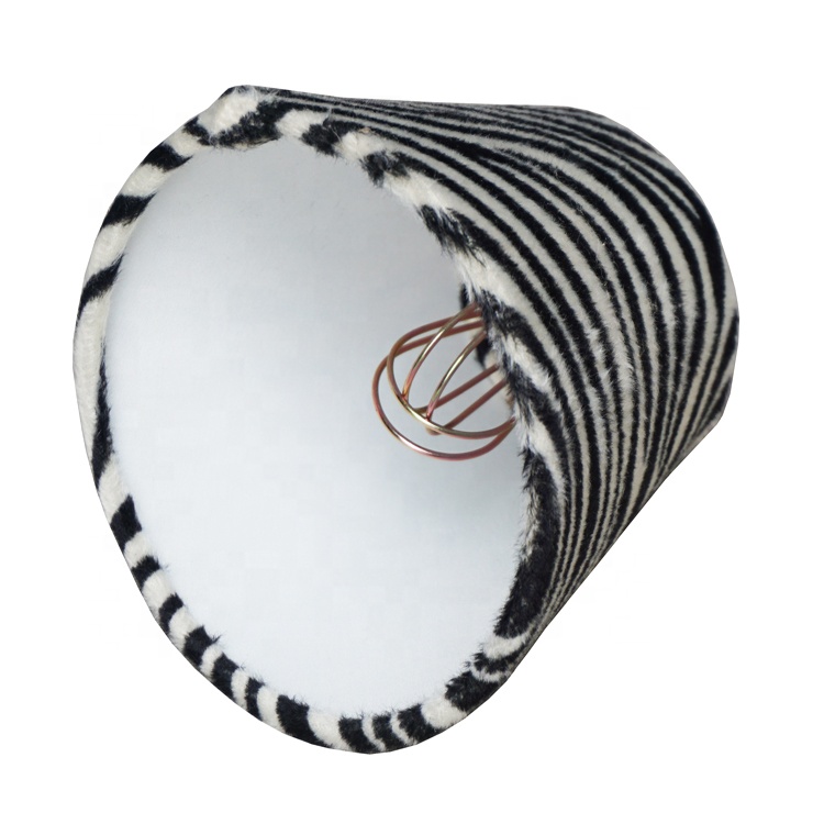 Zebra Pattern Printing Fabric Lampshade Cover LCS1290picture4