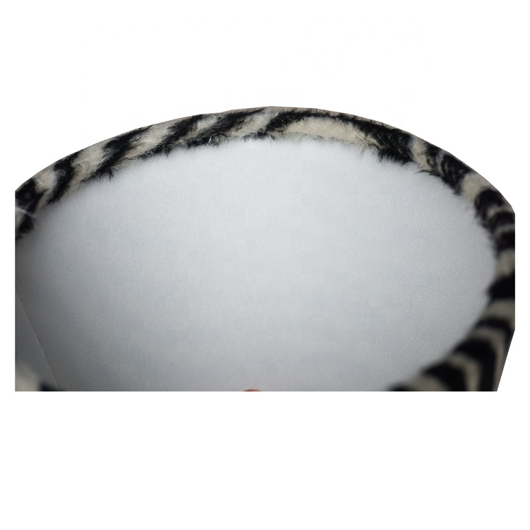 Zebra Pattern Printing Fabric Lampshade Cover LCS1290picture6