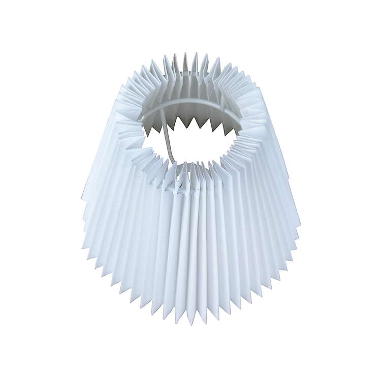 Portable Handmade Modern Pleated Fabric Silk Wall Light Lamp Shade LCS1230picture4