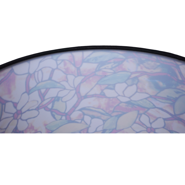 Modern PVC Handmade Tapered Floral Table Lamp Shade LCS1040picture5