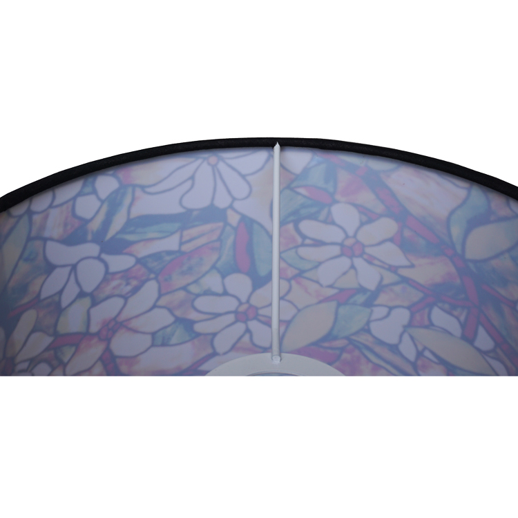 Modern PVC Handmade Tapered Floral Table Lamp Shade LCS1040picture6