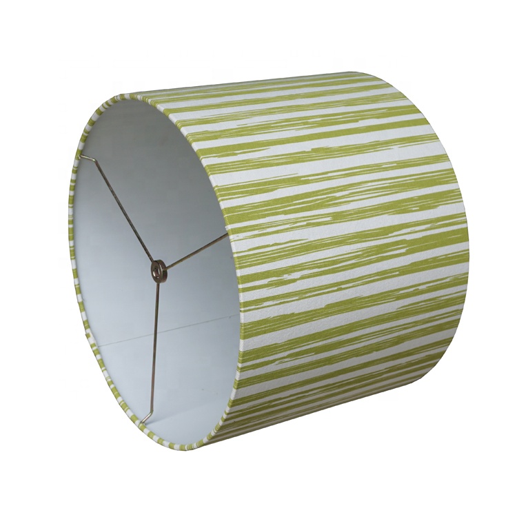 Custom Printed Lamps Shades Coastal Fabric Linen Lampshade LCS1030picture3