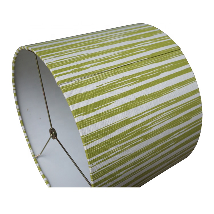 Custom Printed Lamps Shades Coastal Fabric Linen Lampshade LCS1030picture4