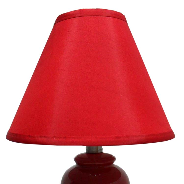 Christmas Red Chandelier Fabric Lampshade Coolie Clip on Lamp Shade LCS1010picture3