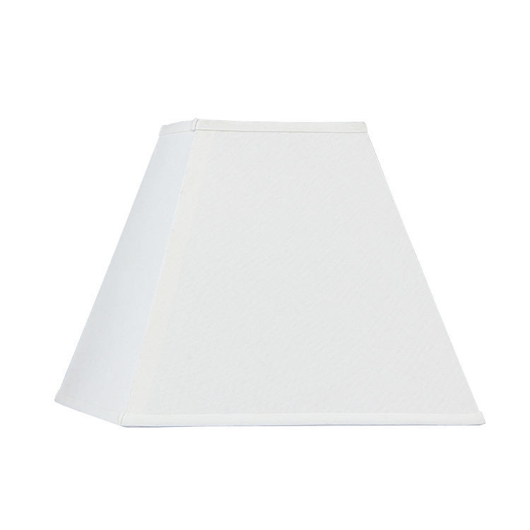 Wholesale Modern Custom Lamp Covers Hotel Lamp Shades Round Square White Fabric Table or Wall Lamp Linen Shade Lampshade