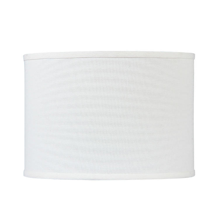 Wholesale Modern Custom Lamp Covers Hotel Lamp Shades Round Square White Fabric Table or Wall Lamp Linen Shade Lampshade
