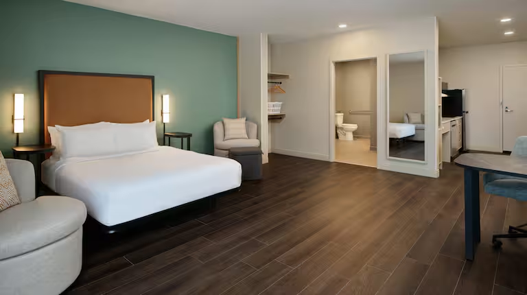 Bedroom Bedside King Queen Room Black Hotel Hilton LivSmart 9W Wall Light WL5940picture4