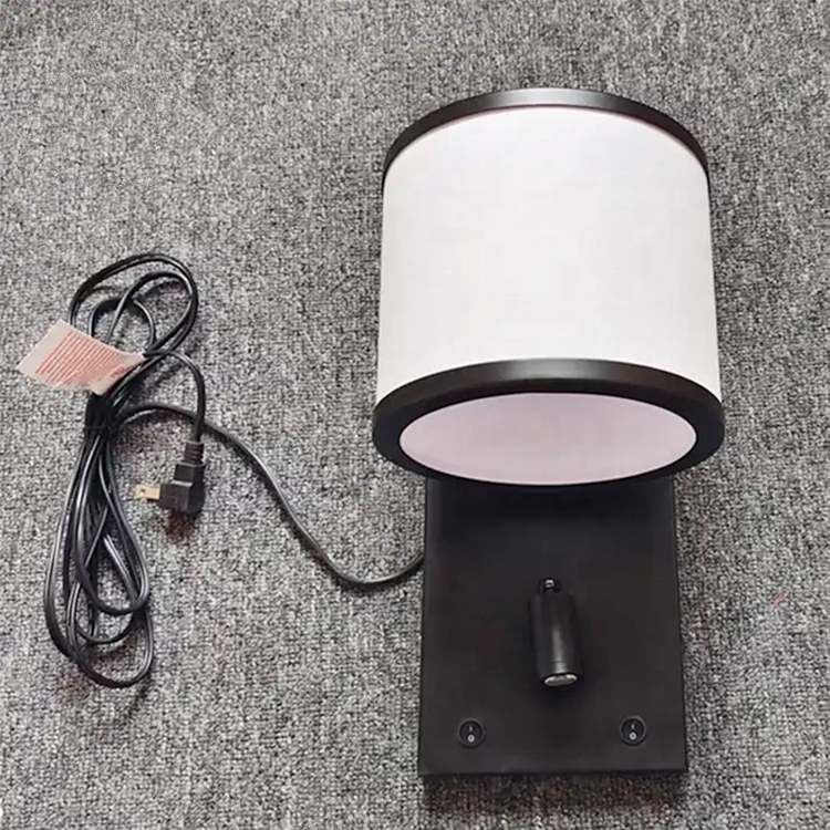 Comfort Inn Hotel Bedroom Bedside Lamps Headboard Wall Lamp with Reading Light