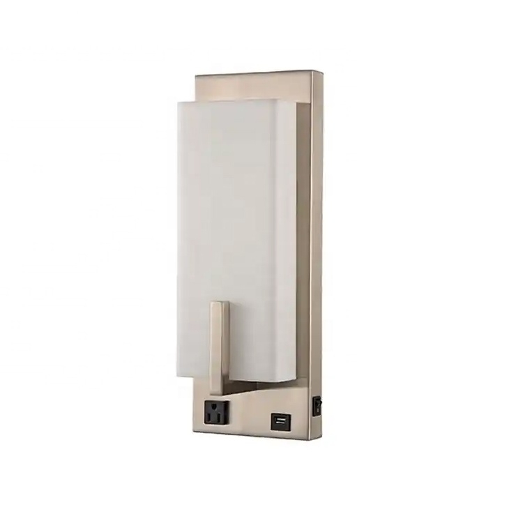 Decor Square Bedroom Hotel Bedside Decoration Wall Lamp WL5890picture3