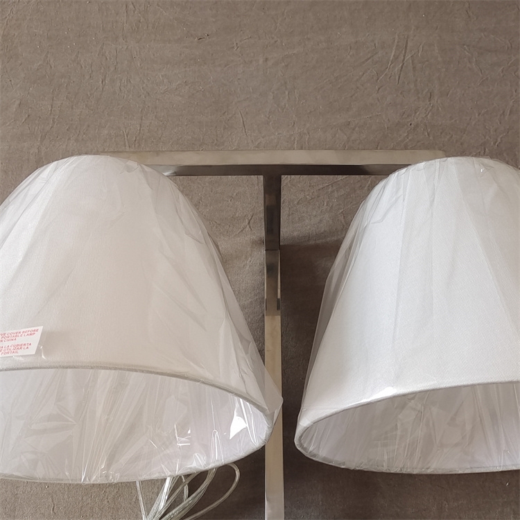 Hampton Inn Co<i></i>nfident Polished Chrome Bedroom Hotel Led Double Headboard Wall Lamps Interior Design Wall Decor Light Wall Sconce