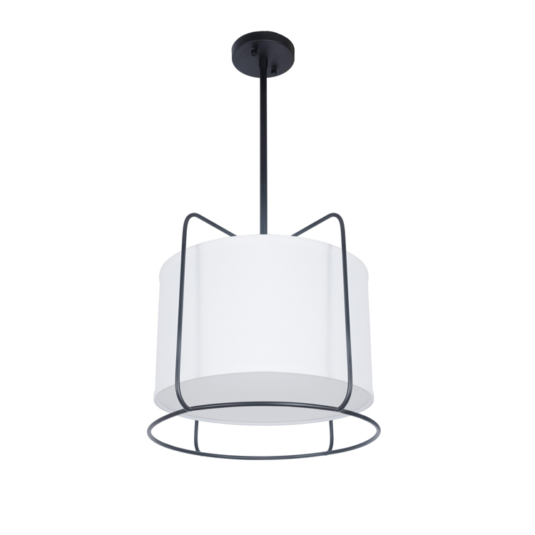 Metal Living Room White Natural Round Ceiling Lights CL1230picture4