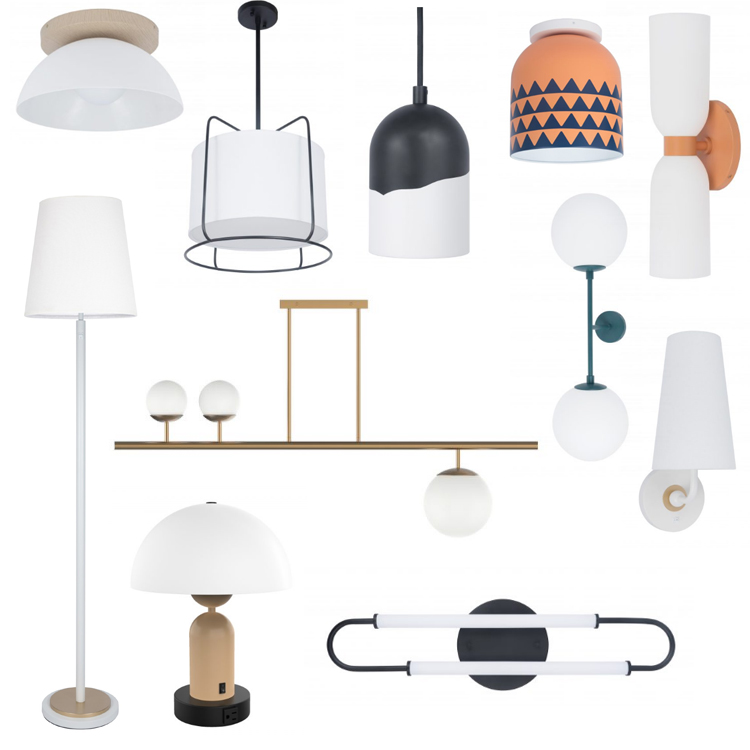 me<i></i>tal Surface Mounted Living Room Ceiling Lights White Natural Round Hotel Ceiling Lamp for Indoor Home Lighting