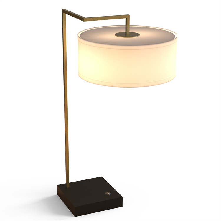 Bedroom Fabric Shade Decor Modern Twin Wall Lamps WL5860picture4