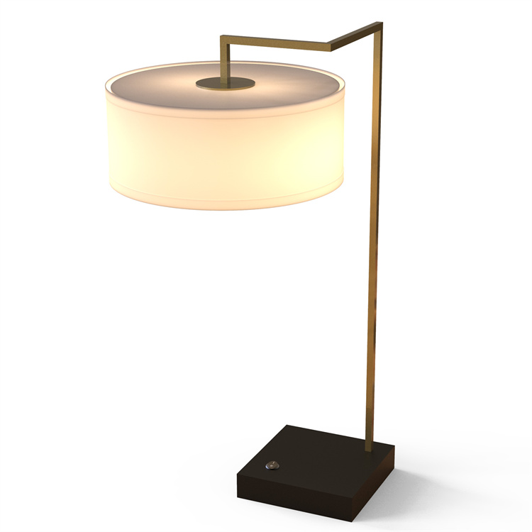 Bedroom Fabric Shade Decor Modern Twin Wall Lamps WL5860picture5