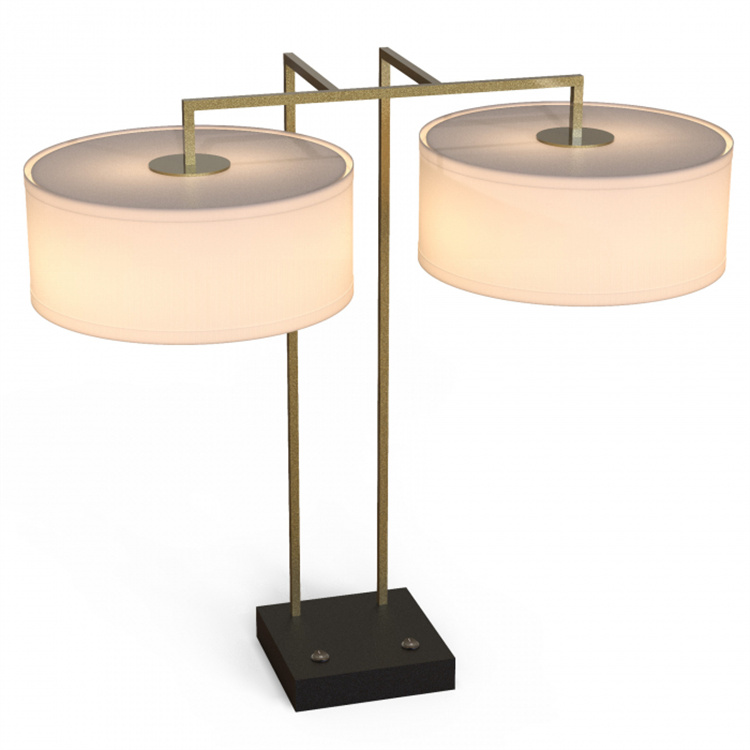 Bedroom Fabric Shade Decor Modern Twin Wall Lamps WL5860picture6