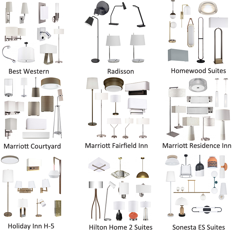 Hotel Ceiling Lamp Matte Black Finish Matte White Ceiling Pendant Light PEN2010picture5