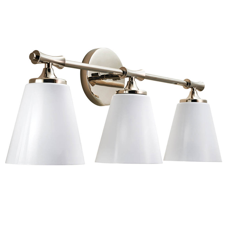 Indoor Bathroom 3-Lights Modern Black Globe Vanity Lighting for Hotel Home WL5820picture3