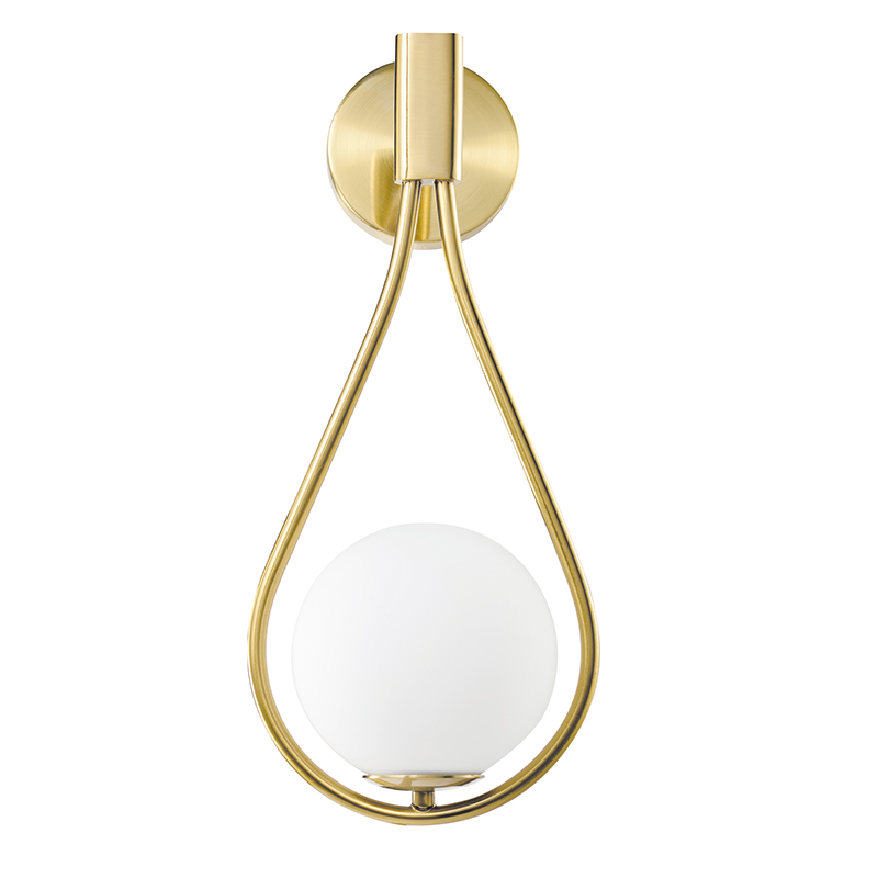 Modern Creative Gold Globe Nordic Glass Ball Shade Wall Light WL5800picture2