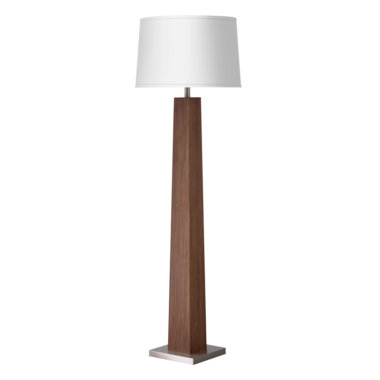 Modern Brushed Bro<i></i>nze Iron Body Hotel Standing Floor Lamp with E26 ba<i></i>se
