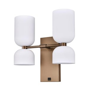 Country Inn Adjustable LED Wall Recessed Bedside Lamp WL5790picture2