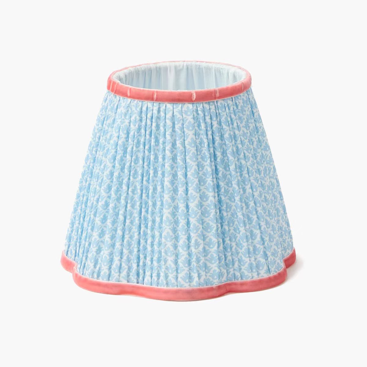 Retro Style Custom Metal Frame Lampshade Hotel Lamp Covers Fabric LCS920picture5