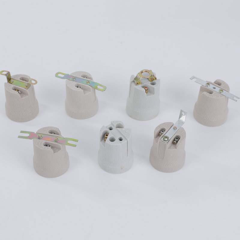 E27 Screw Style Vintage White Ceramic/Porcelain Bulb Holder BAS450picture6