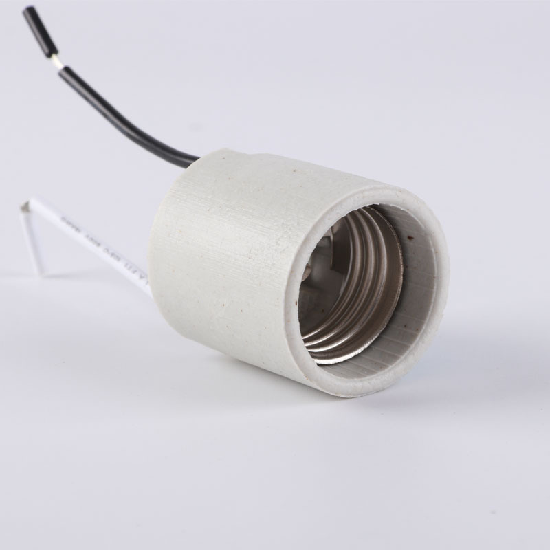 Wire Ceiling E27 Screw Ceramic Lamp Holder 250V 2A Safety Light Bulb Holder BAS440picture3