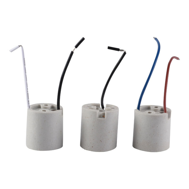 Wire Ceiling E27 Screw Ceramic Lamp Holder 250V 2A Safety Light Bulb Holder
