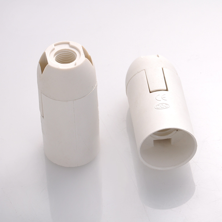 New High-quality Plastic Bakelite E27 Cassette Lamp Holder Box Chandelier Accessories with CE 220V 4A Indoor/Outdoor Use