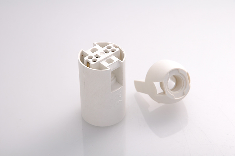 New High-quality Plastic Bakelite E27 Cassette Lamp Holder Box Chandelier Accessories with CE 220V 4A Indoor/Outdoor Use