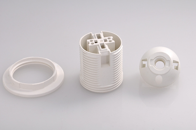 New Arrivals PET E14 Half Thread Screw Plastic Lampholder Lamp ba<i></i>ses 220V 4A