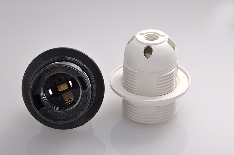 New Arrivals PET E14 Half Thread Screw Plastic Lampholder Lamp ba<i></i>ses 220V 4A