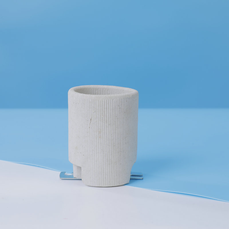 E40 High Temperature Flame Retardant Ceramic Lamp Holder for Lighting BAS370picture2