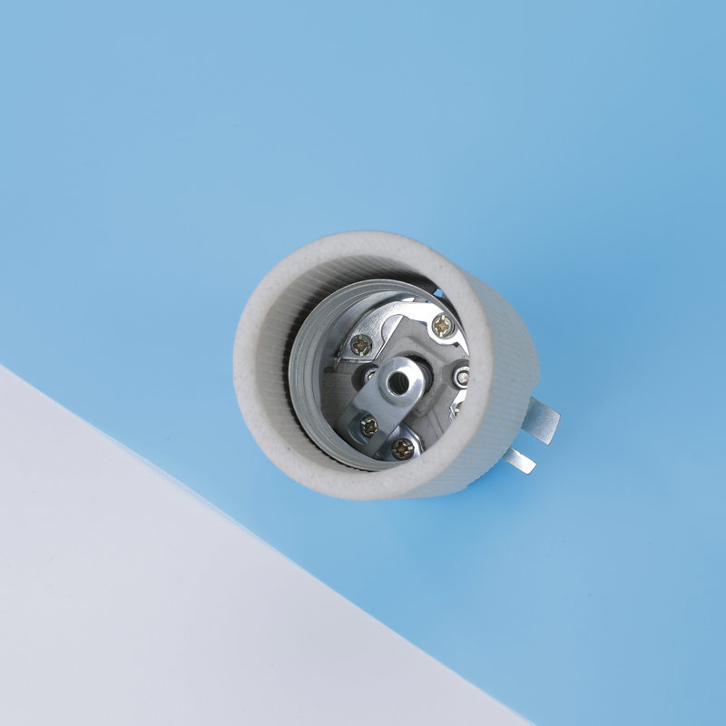 Great Performance E40 High Temperature Flame Retardant Ceramic Lamp Holder for Lighting