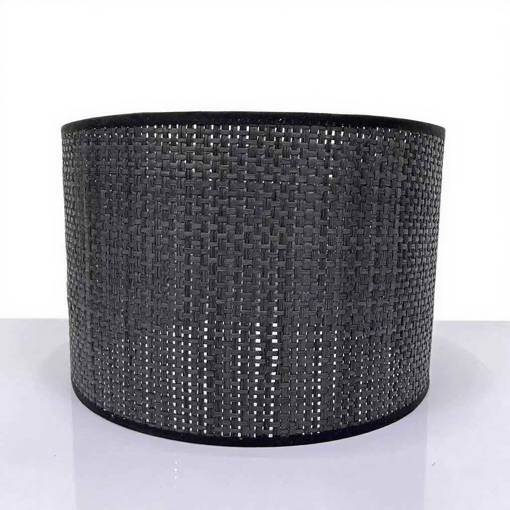 Luxury Modern Classic Black Paper Fabric Lampshade LCS760picture3