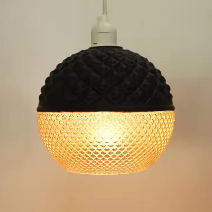 E27 Lamp Holder Global Glass Pendant Lamp PEN2000picture2