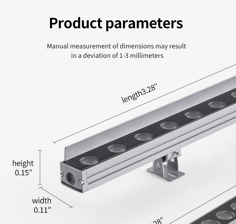 Building Illumination Landscape 36W RGBW LED Outdoor Wall Washer Light WW1190picture2