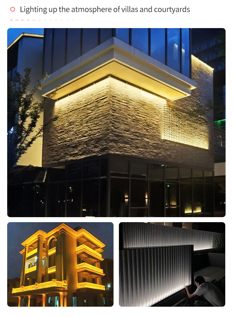 Building Illumination Landscape 36W RGBW LED Outdoor Wall Washer Light WW1190picture6