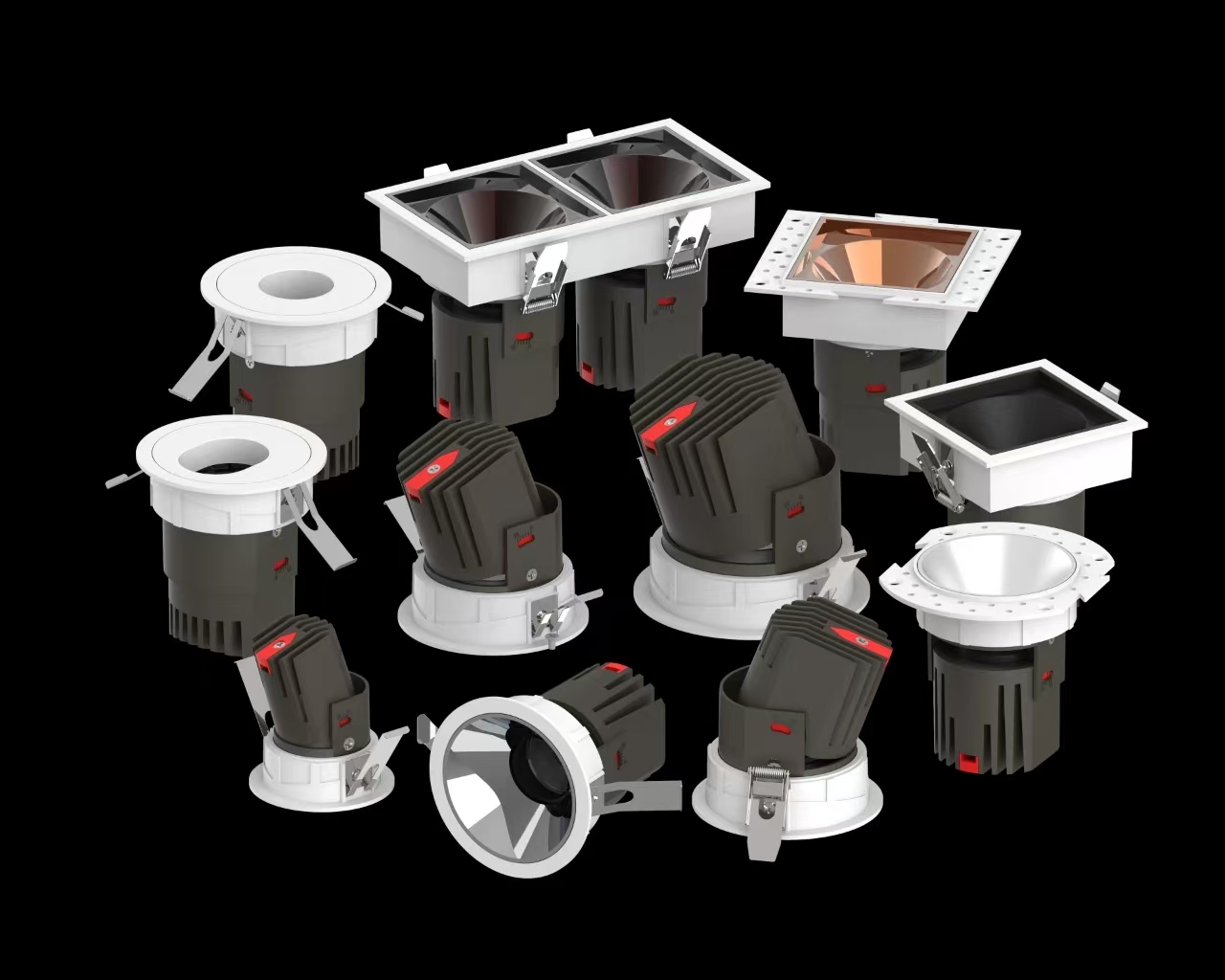 Smart Dimmable Square Downlight DL2490picture3