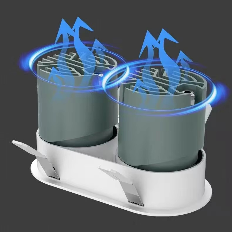 Double Headed Smart Tuya Zigbee Dimmable CCT RGB 10W COB Downlight DL2470picture3