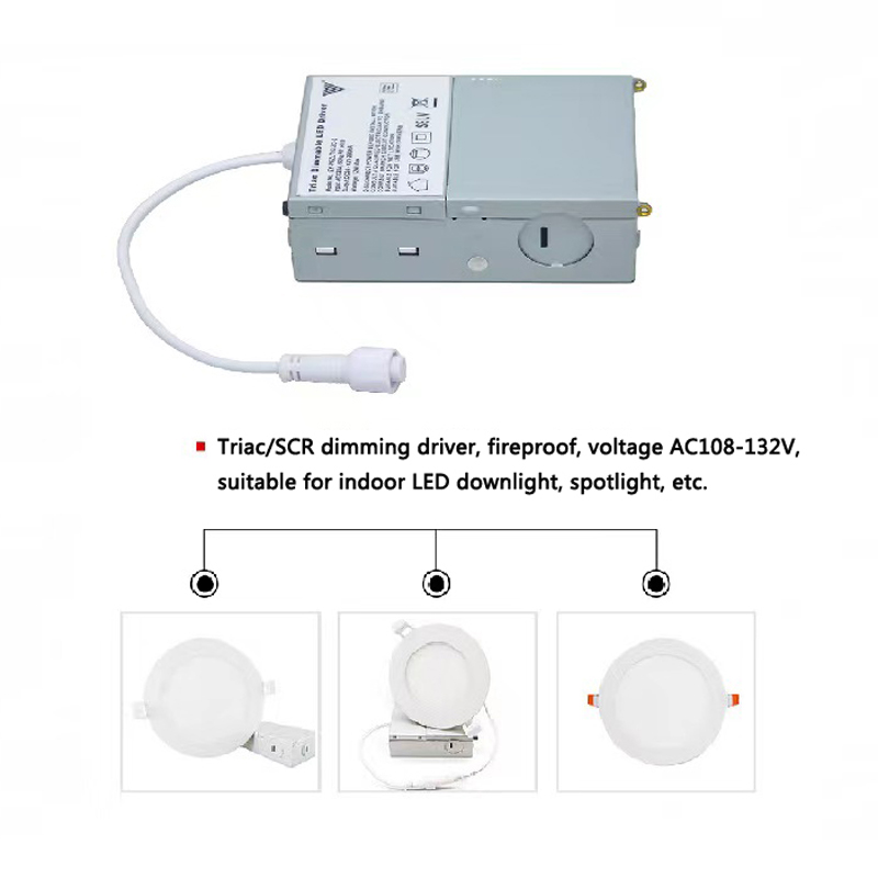 Black White square 2 4 6 8 Inch Dimmable LED Recessed Adjust Downlights DL2400picture6