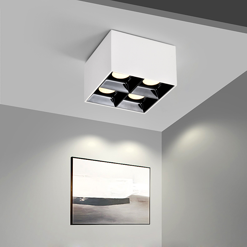 Double Head Three Head COB Indoor Hotel Showroom 7W 10W 15W LED Downlight DL2380picture4