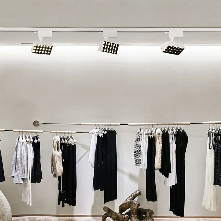 Adjustable Rail Grille Spotlight 10w 20w 30w Ceiling Anti Glare Track Light TR1620picture5